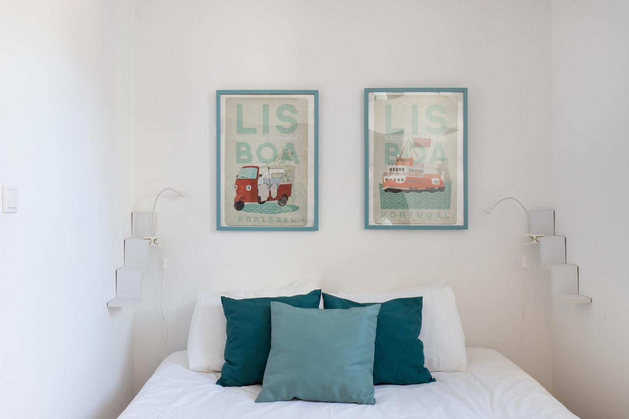 Classic Lisbon Homes: Bright & Central In Belem Kültér fotó